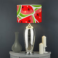 Cute Watermelon Slices Pattern Print Drum Lamp Shade