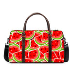 Cute Watermelon Slices Pattern Print Duffle Bag