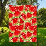 Cute Watermelon Slices Pattern Print Garden Flag