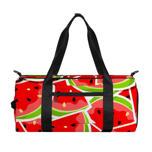 Cute Watermelon Slices Pattern Print Gym Bag