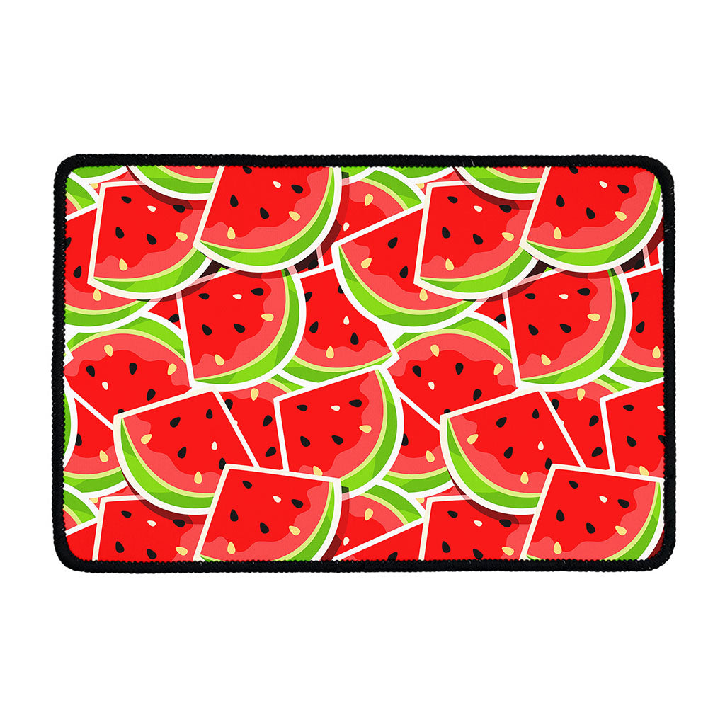 Cute Watermelon Slices Pattern Print Kitchen Mat