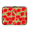 Cute Watermelon Slices Pattern Print Laptop Sleeve