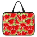 Cute Watermelon Slices Pattern Print Laptop Sleeve With Handle