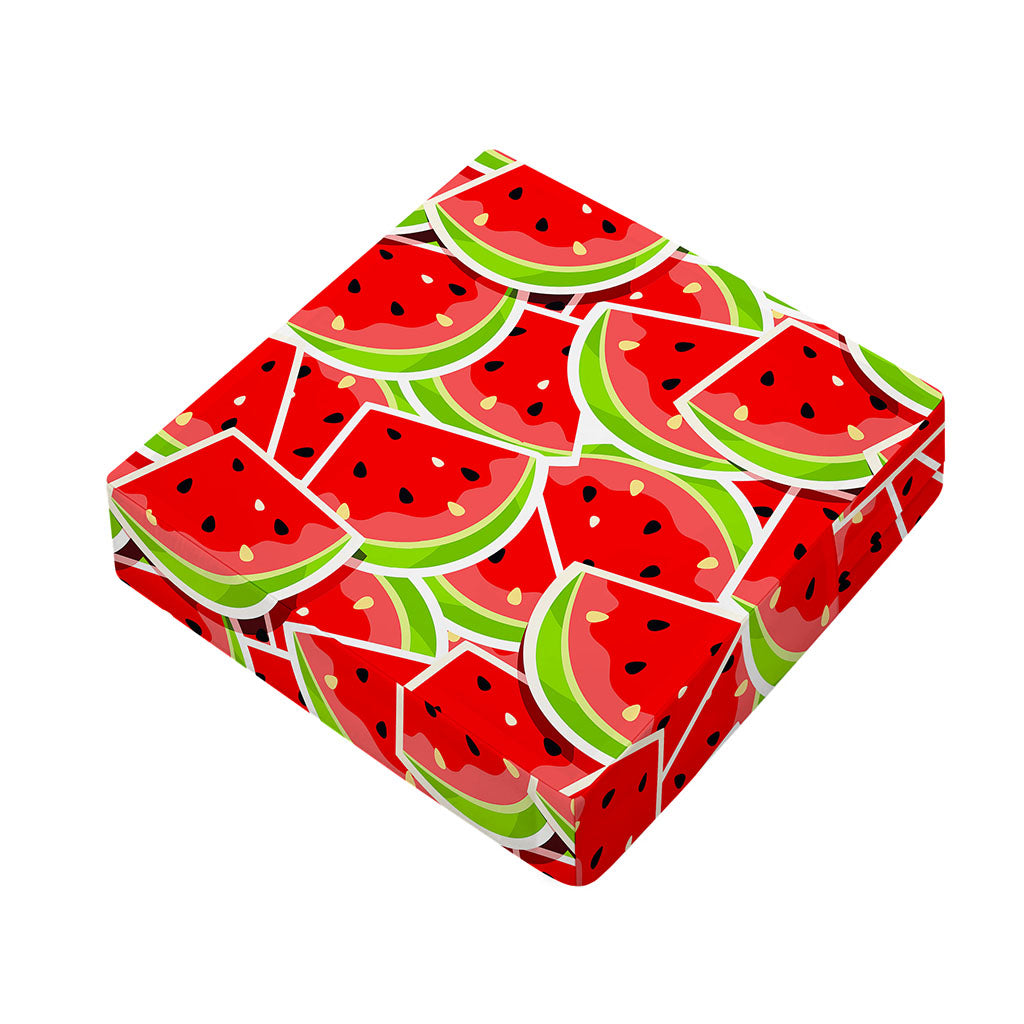 Cute Watermelon Slices Pattern Print Outdoor Seat Cushion Cover