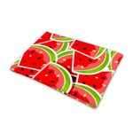 Cute Watermelon Slices Pattern Print Pet Cooling Mat Cover