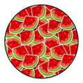 Cute Watermelon Slices Pattern Print Round Floor Mat