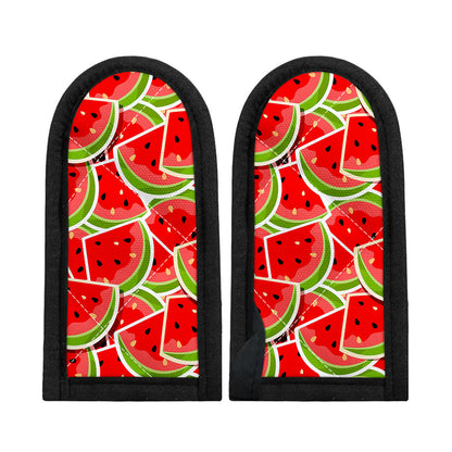 Cute Watermelon Slices Pattern Print Skillet Handle Cover