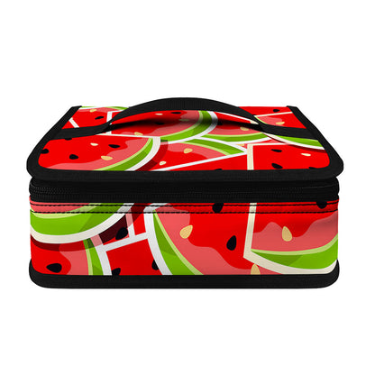Cute Watermelon Slices Pattern Print Small Lunch Bag