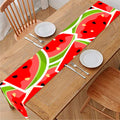 Cute Watermelon Slices Pattern Print Table Runner