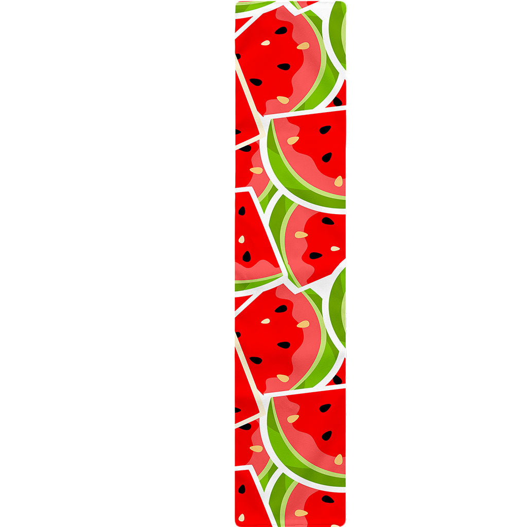 Cute Watermelon Slices Pattern Print Table Runner