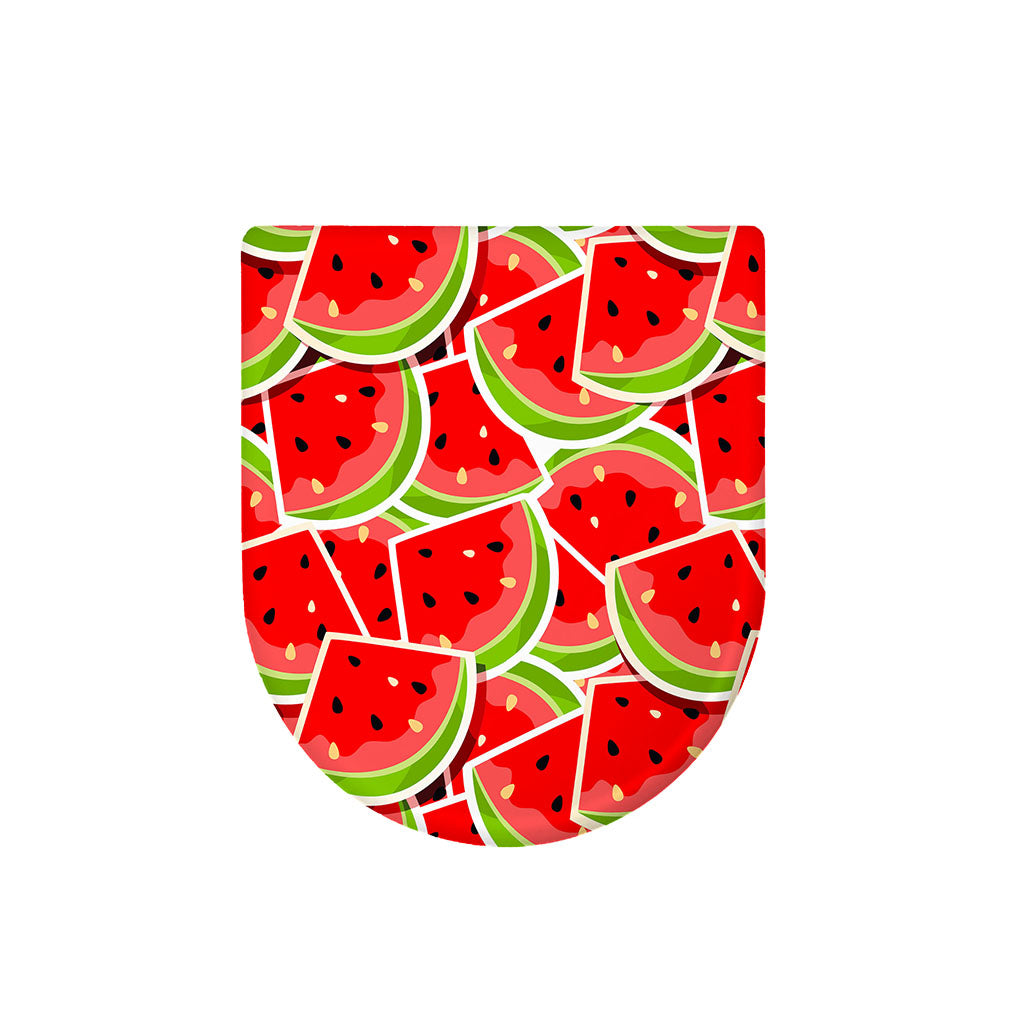 Cute Watermelon Slices Pattern Print Toilet Lid Cover