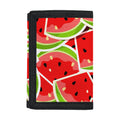 Cute Watermelon Slices Pattern Print Trifold Wallet
