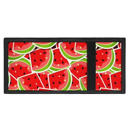 Cute Watermelon Slices Pattern Print Trifold Wallet
