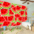 Cute Watermelon Slices Pattern Print Wall Sticker