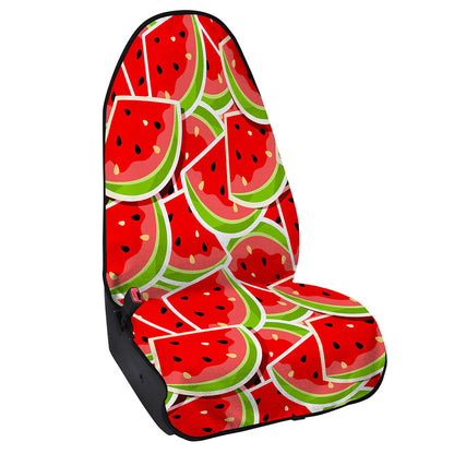 Cute Watermelon Slices Pattern Print Waterproof Car Seat Cover