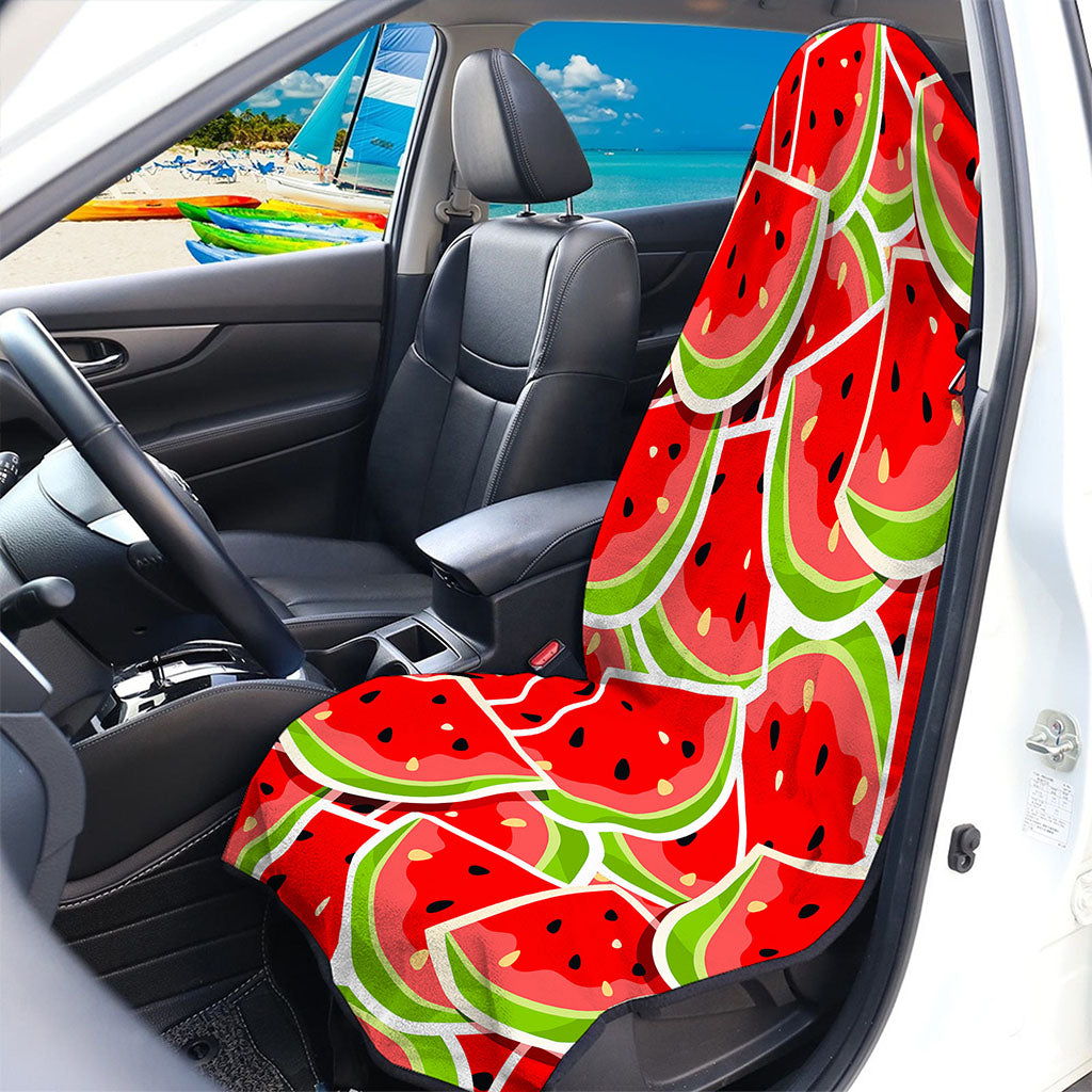 Cute Watermelon Slices Pattern Print Waterproof Car Seat Cover