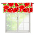Cute Watermelon Slices Pattern Print Window Valance