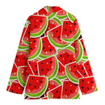 Cute Watermelon Slices Pattern Print Women's Blazer