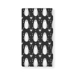 Cute White And Grey Owl Pattern Print Baby Crib Sheet