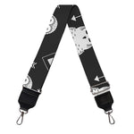 Cute White And Grey Owl Pattern Print Bag Strap