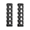 Cute White And Grey Owl Pattern Print Handle Covers