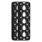 Cute White And Grey Owl Pattern Print Refrigerator Handle Covers
