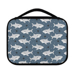 Cute White Shark Pattern Print Classic Bible Case