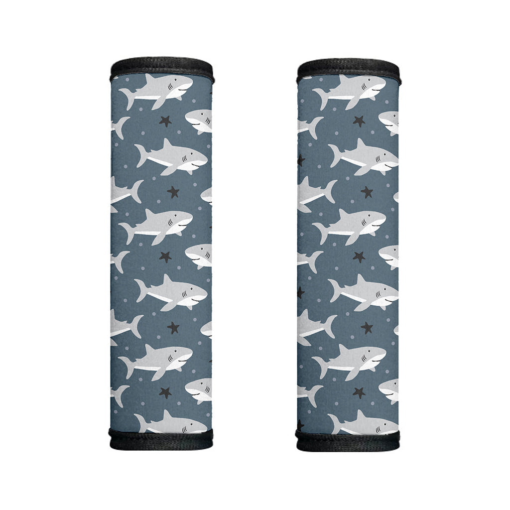 Cute White Shark Pattern Print Handle Covers
