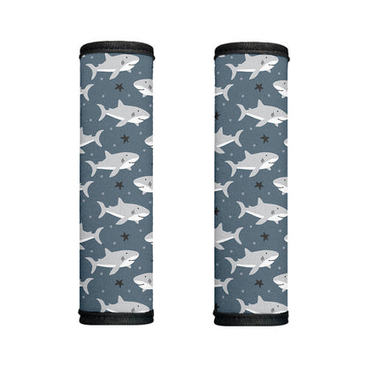 Cute White Shark Pattern Print Handle Covers