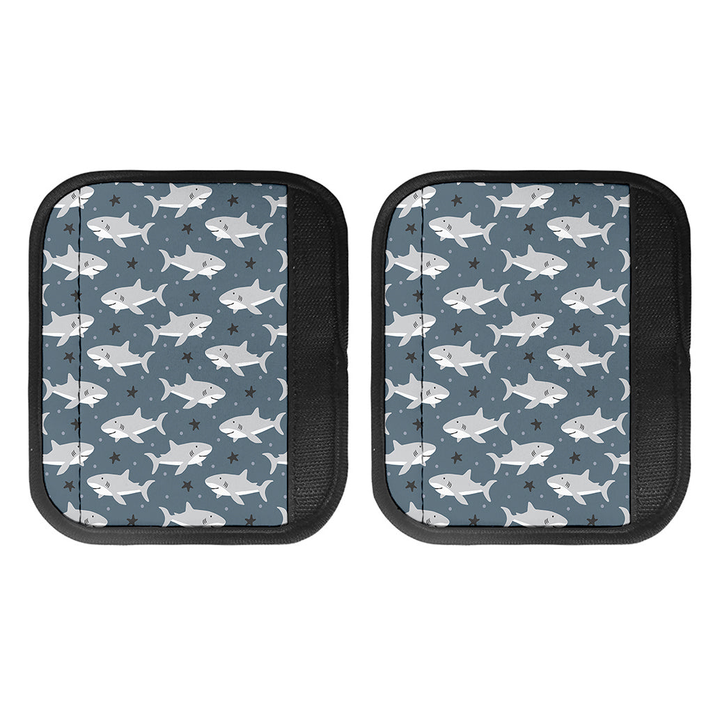Cute White Shark Pattern Print Handle Covers