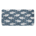 Cute White Shark Pattern Print Towel