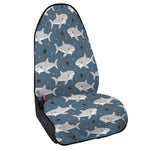 Cute White Shark Pattern Print Waterproof Car Seat Cover