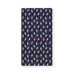 Cute Wizard Pattern Print Baby Crib Sheet