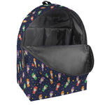 Cute Wizard Pattern Print Backpack