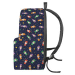 Cute Wizard Pattern Print Backpack
