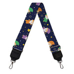 Cute Wizard Pattern Print Bag Strap