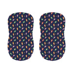 Cute Wizard Pattern Print Bar Stool Covers