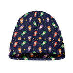 Cute Wizard Pattern Print Beanie