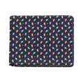 Cute Wizard Pattern Print Bifold Wallet