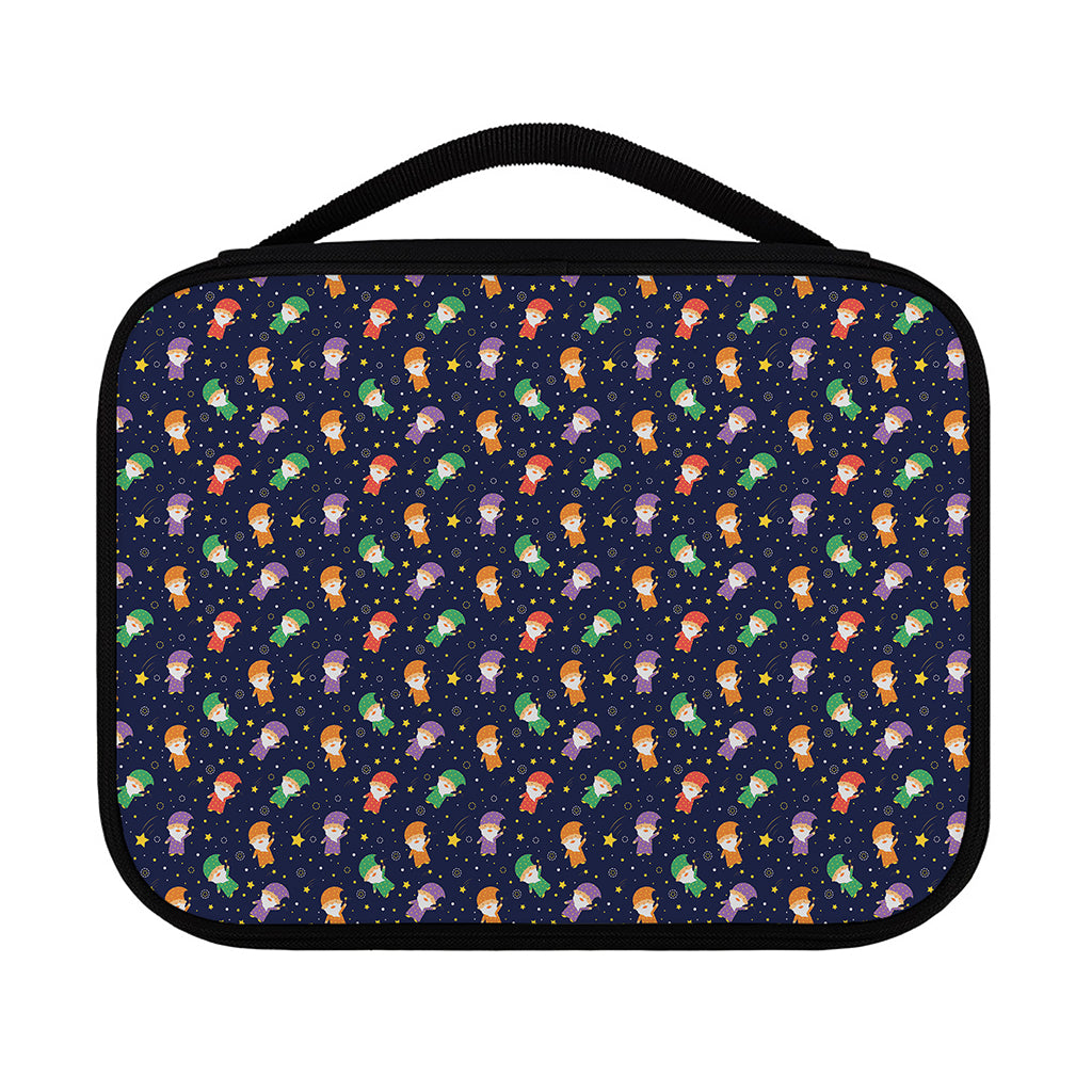 Cute Wizard Pattern Print Classic Bible Case