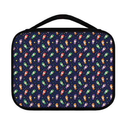 Cute Wizard Pattern Print Classic Bible Case