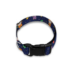 Cute Wizard Pattern Print Dog Collar