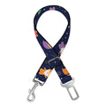 Cute Wizard Pattern Print Dog Seat Belt