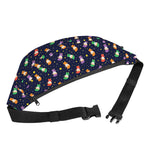Cute Wizard Pattern Print Fanny Pack