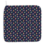 Cute Wizard Pattern Print Hand Towel