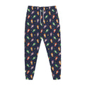 Cute Wizard Pattern Print Jogger Pants