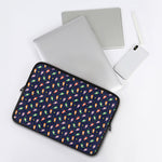 Cute Wizard Pattern Print Laptop Sleeve