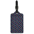 Cute Wizard Pattern Print Luggage Tag