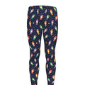 Cute Wizard Pattern Print Men's Leggings