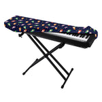 Cute Wizard Pattern Print Piano Keyboard Cover